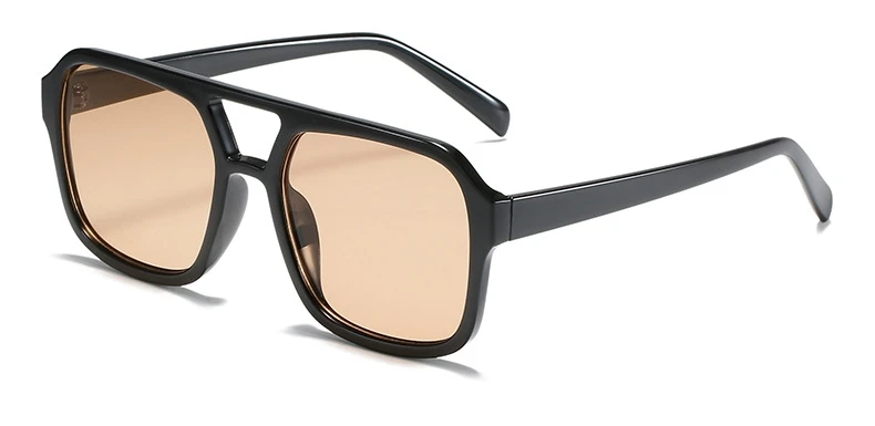 Gafas De Sol Polarizadas Retro Cuadradas - UV400, Marco Metálico, Pack De 3, Unisex, Estilo Aviador