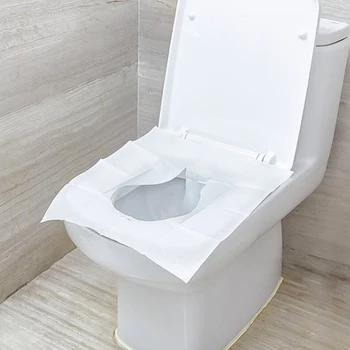 

200/250pcs Disposable Toilet Seat Cover Waterproof Safety Travel Bathroom Accessiories Mat Portable Soluble Toilet Seat Paper