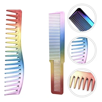 

2Pcs Professional Comb Hair Styling Comb Salon Comb for Home Barber Salon