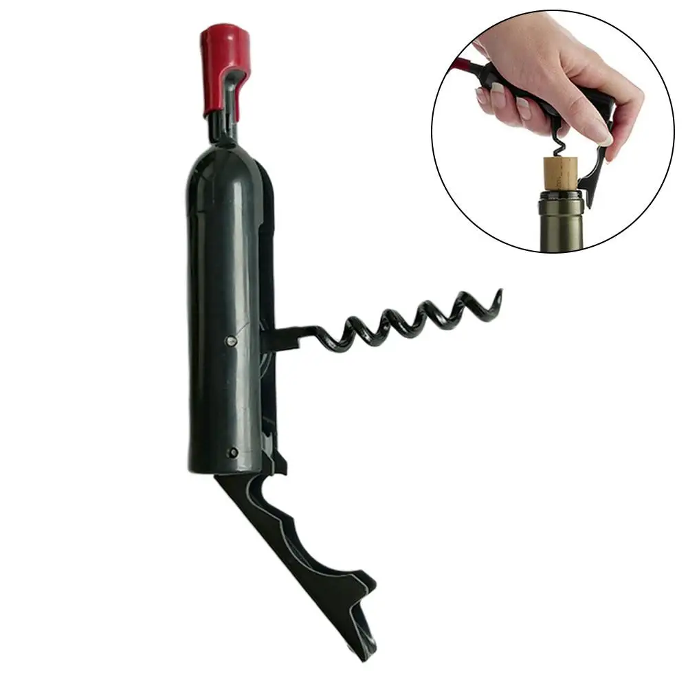 Foldable Opener Wine bottle type multi-function bottle opener Beer bottle opener Creative folding grape wine bottle opener