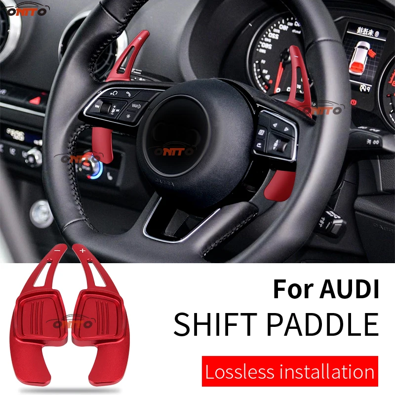2 шт./лот Рулевое колесо для Audi A3 A3L A5 S4 Q2 Q2L A1 A7 S5 A6L TTS красный/синий/серебристый/черный