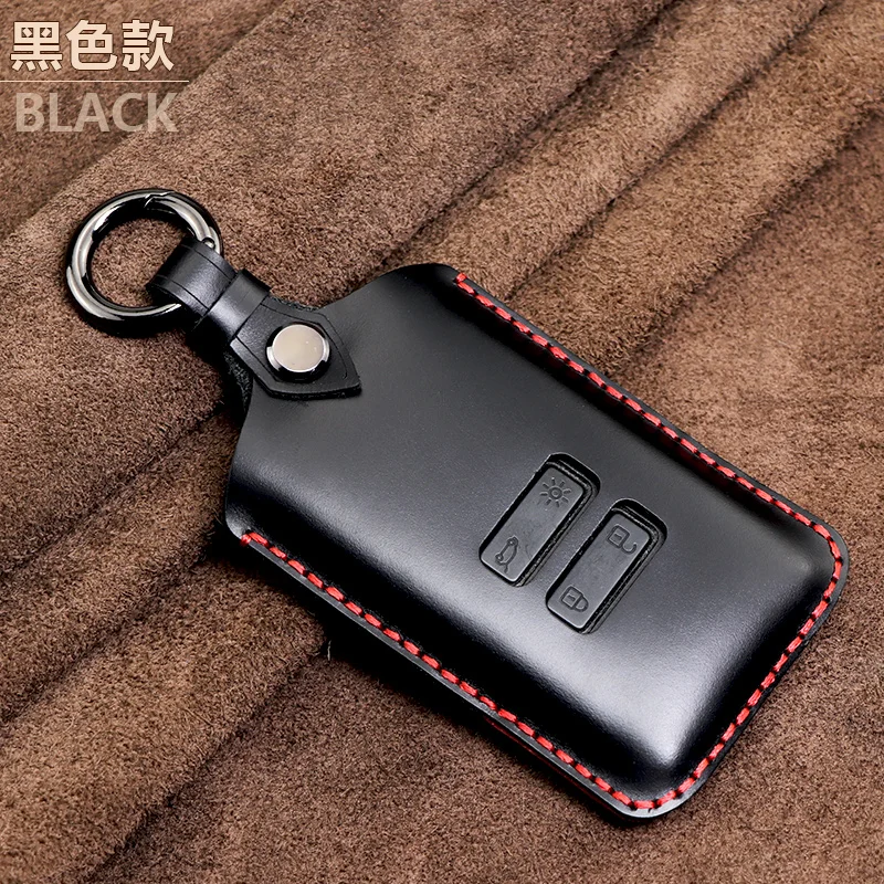 Genuine Leather Car Key Cases For Renault Clio Talisman Megane Scenic Kadjar Captur Koleos Remote Fob Shell Cover | Автомобили и