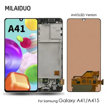 

6.1" Super AMOLED / Incell TFT For Samsung Galaxy A41 SM-A415F A415 LCD Display Touch Screen Digitizer Assembly LCD Replacement