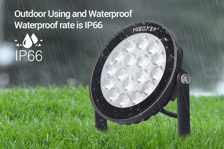 Miboxer 9 Вт RGB+ CCT умный светодиодный свет сада DC24V FUTC01 IP65 Водонепроницаемый светодиодный открытый лампа Сад Освещение