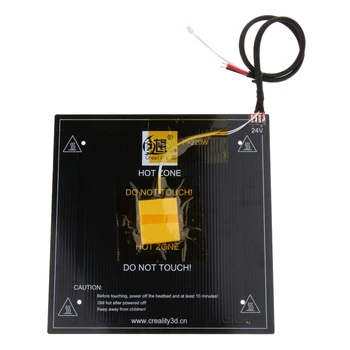 

Aluminium Heated Bed 24V / 220W 235*235*3mm for Ender 3/3X 3D Printer