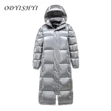 X-Long Jacket 2021 New Fashion Women Parka Hooded Thick Winter Down Cotton Coat Plus Size S-3XL Loose Warm Outwear Female DH173