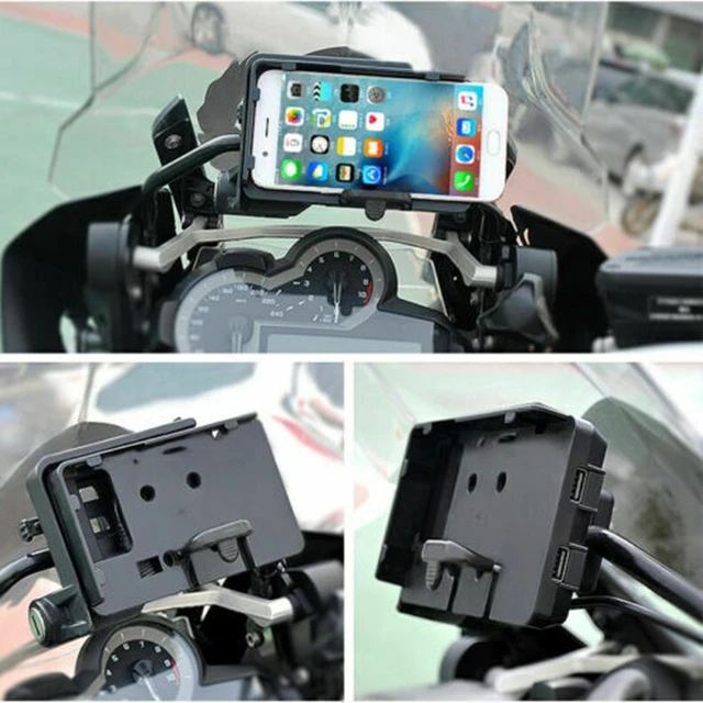 Support de chargement pour téléphone portable pour BMW F750GS et F850GS,accessoires  pour motos,barre avant de Navigation GPS,support de chargement pour  téléphone GPS