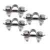 4Pcs 304 Stainless Steel Control Throttle Cable U Shaped Clamp Boat Hardware ► Photo 2/6