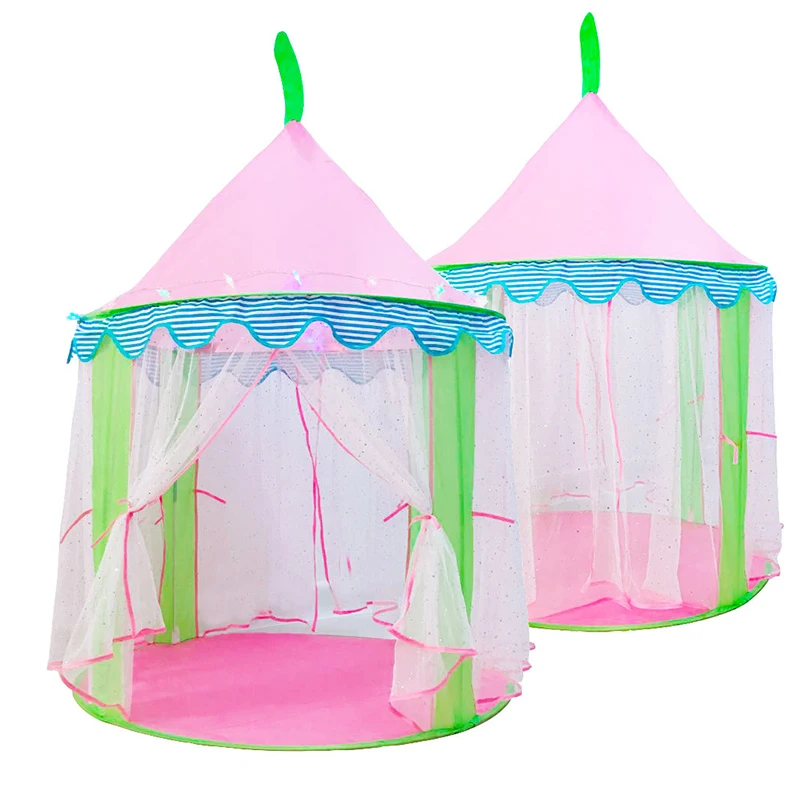 

Children's toy tent princess castle baby ball pit toy gift for kids boys and girls foldable outdoor indoor