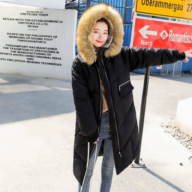 Толстая зимняя куртка размера плюс, женские пальто, новинка, модное женское пуховое пальто, ватные пуховики, теплая верхняя одежда, зимнее пальто для женщин