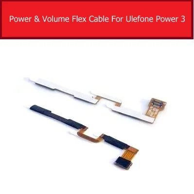 Шлейф кнопки питания и громкости для Ulefone Power 3 Power3 Аудио управления блокировка