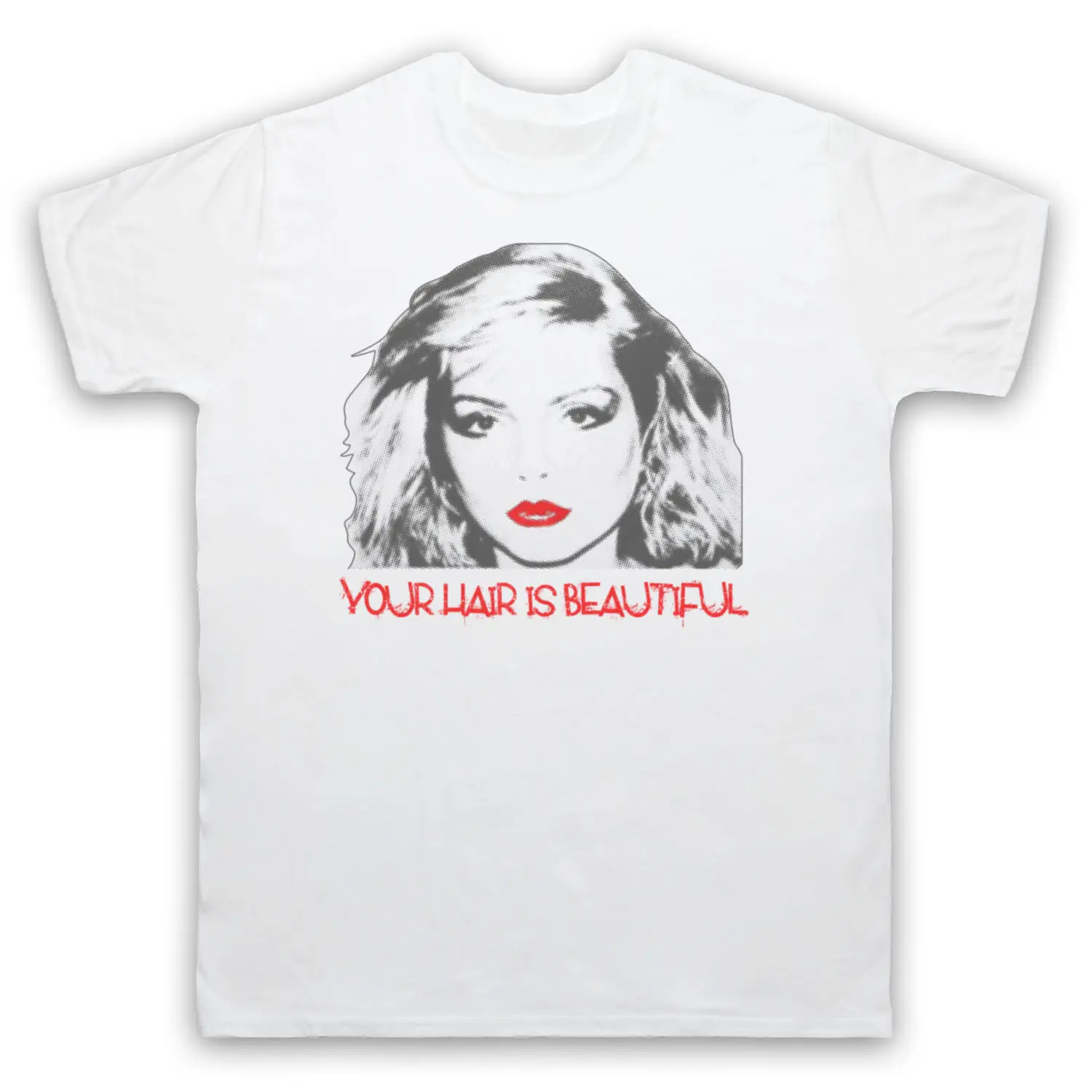 ATOMIC BLONDIE PUNK UNOFFICIAL T-SHIRT MENS LADIES KIDS COLS SIZES DEBBIE HARRY Short Sleeve Basic Tops top tee | Мужская одежда