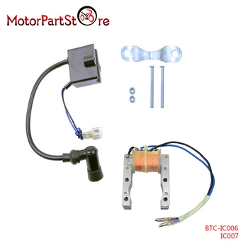 

New 2 Wires Magneto Stator Coils CDI Ignition Coil Fit for 50cc 60cc 66cc 80cc 2-Stroke Engine Motorized Bicycles