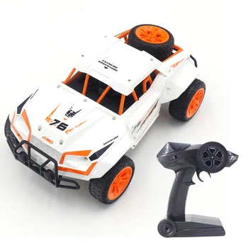 

1:18 2.4G RC Rock Crawler High Speed Car Off-Road Vehicle For Children Kids School Play Education Birthday Gift - White Black
