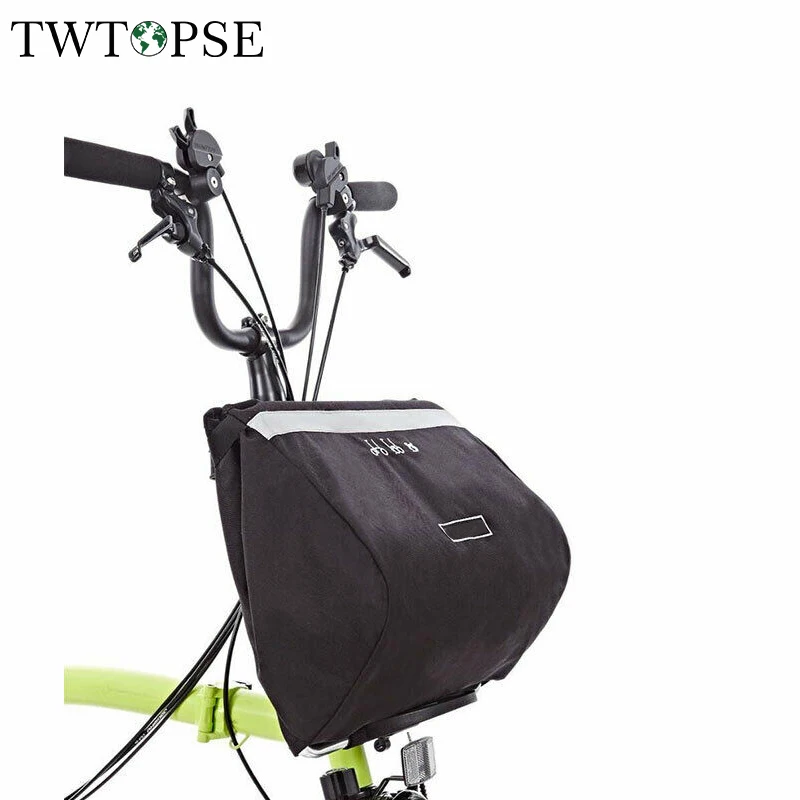 TWTOPSE 16L водостойкая велосипедная сумка Pannier для баскетбольной сумки Brompton, большая емкость, светоотражающие велосипедные аксессуары