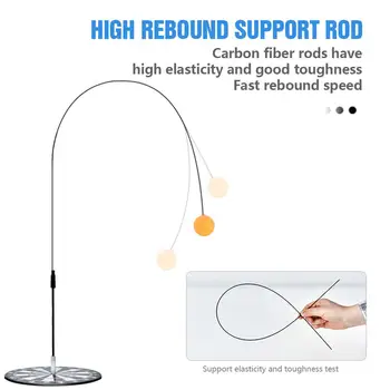 

Portable Pingpong Trainer Table Tennis Trainer Colour Racket Athletics Game Play Table Tennis Practice Durable Movement Racquet