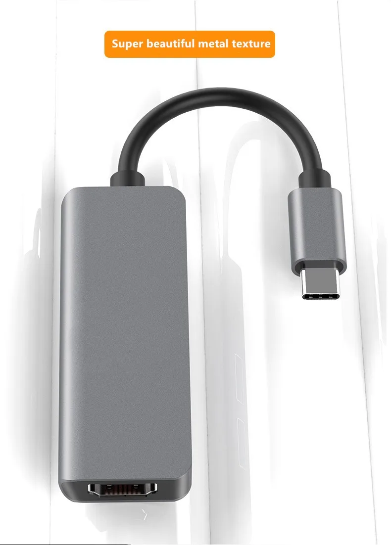 Концентратор USB Type c USB-C к HDMI 4K Usb 3,0 Режим адаптер док-станция для поддержки всех телефонов планшеты ноутбуки с интерфейсом USB-c USB-HUB