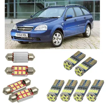 

Interior led Car lights For Daewoo lacetti estate hatchback saloon j200 dome bulbs for cars License Plate Light 6pc