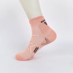 Socks anulari donna sportivi traspiranti a colori brillanti - Calze no show per sport all'aperto