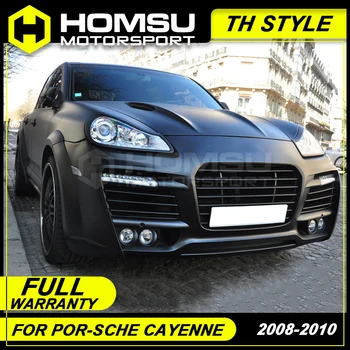 

Te-ch A style kit Suitable For 08-10 956 957 Porsche Cayenne Full Body Kit Front Bumper Rear Bumper Side Skirts Fender Flares