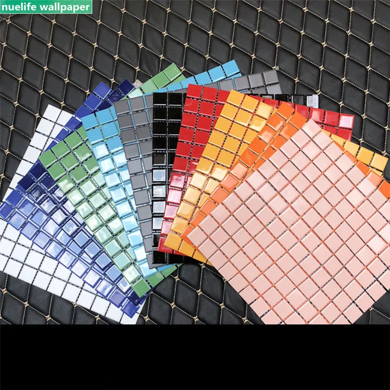 Маленький белый кирпич черный серый розовый синий девять дворцовых задних