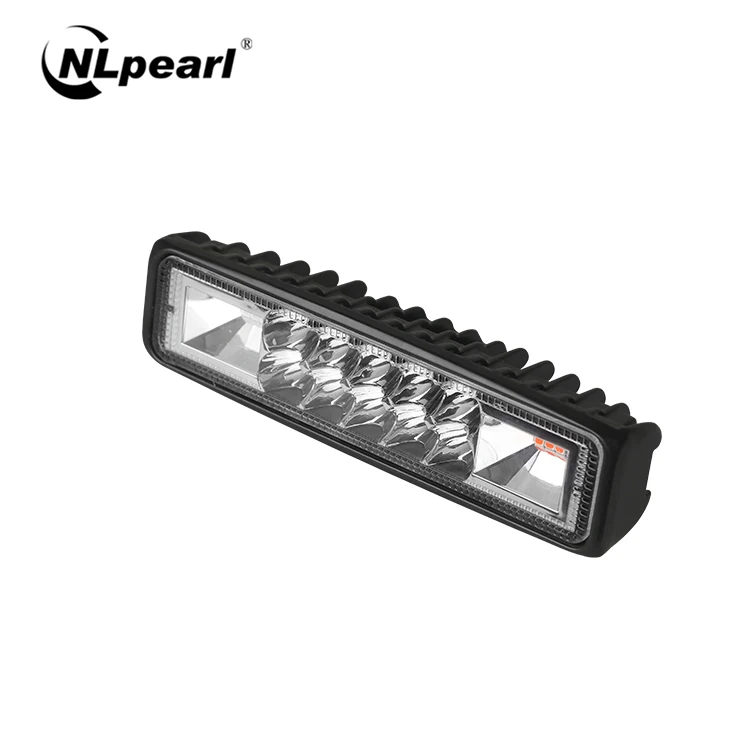 1 piece-5 modes NlpearL 12-24V " светодиодный противотуманные Автомобильные фары красный синий желтый 5 стиль мигающий светодиодный свет для полиции для внедорожника грузовика трактора 4X4 ATV - Цвет: 1 piece-5 modes
