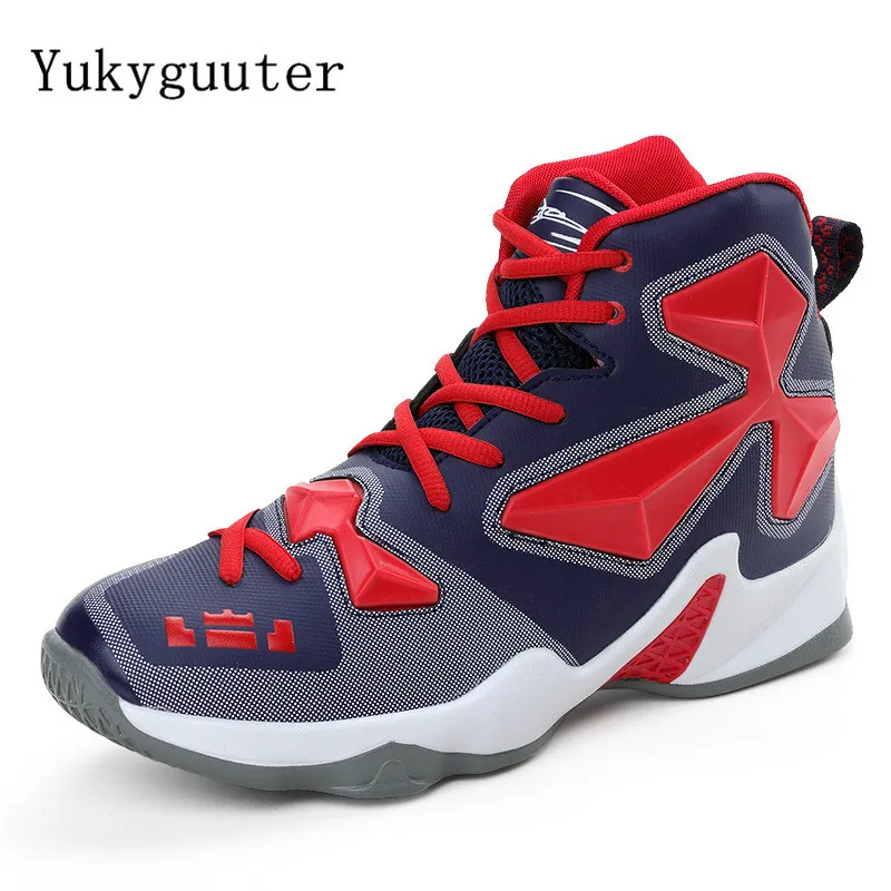 

Men Basketball Shoes Sneakers Male Training Boots Sports High Top Athletic Outdoor Comfortable Ankle High Quality