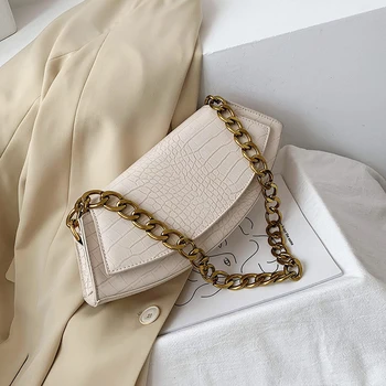 

NEW Original Design Fashion Stone Pattern Armpit Bag Elegant Chain Handbag Shoulder Bag Width 30.5cm Height 13.5cm Thickness 7cm