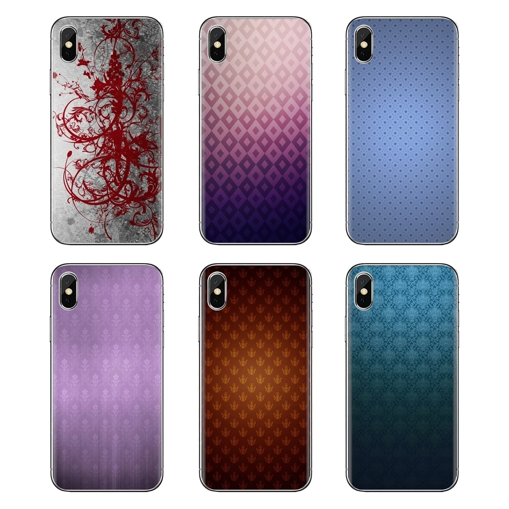 Transparent Soft Cases Covers For Huawei Mate Honor 4C 5C 5X 6X 7 7A 7C 8 9 10 8C 8X 20 Lite Pro Textures Light Pattern |