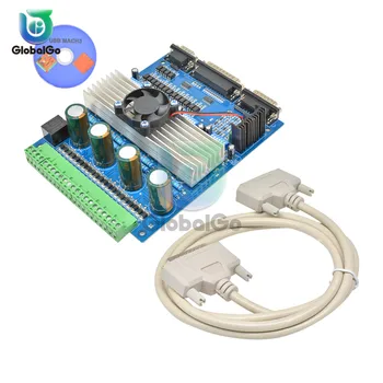 

TB6560 3A Stepper Motor Drivers DC CNC Stepper Motor Board 4 Axis Controller With Fan DC 12-36V