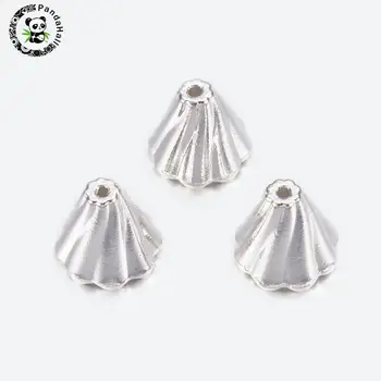 

20pcs Tibetan Style Bead Caps for DIY Earrings & Necklace & Bracelet Making, Lead Free & Cadmium Free, Size: 13*12mm,hole:2mm