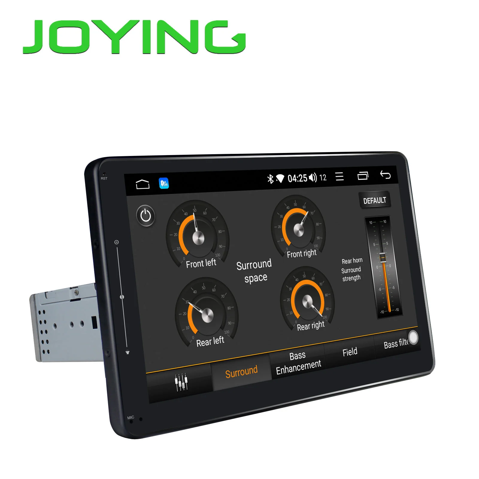 Best 10"Head Unit Universal Android 8.1 Car Stereo Radio HD 1280*720 2GB+32GB Single Din GPS Navigation No DVD Player Built-in DSP 1