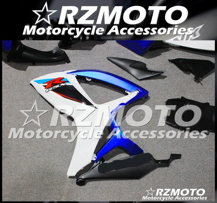 ABS мотоцикл обтекатель комплект для SUZUKI GSXR600 750 K6 2006-2007 год кузов литья под давлением Магазин № 1118