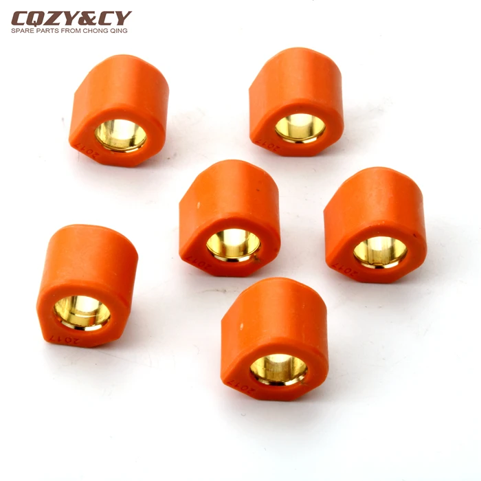 Enhanced Racing Roller Set - 6 Piece Adjustable Weight Set (20x17mm)
