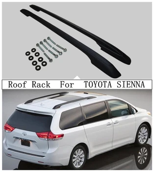 

Roof Rack For TOYOTA SIENNA 2011-2021 Aluminum Alloy Rails Bar Luggage Carrier Bars top bar Racks Rail Boxes