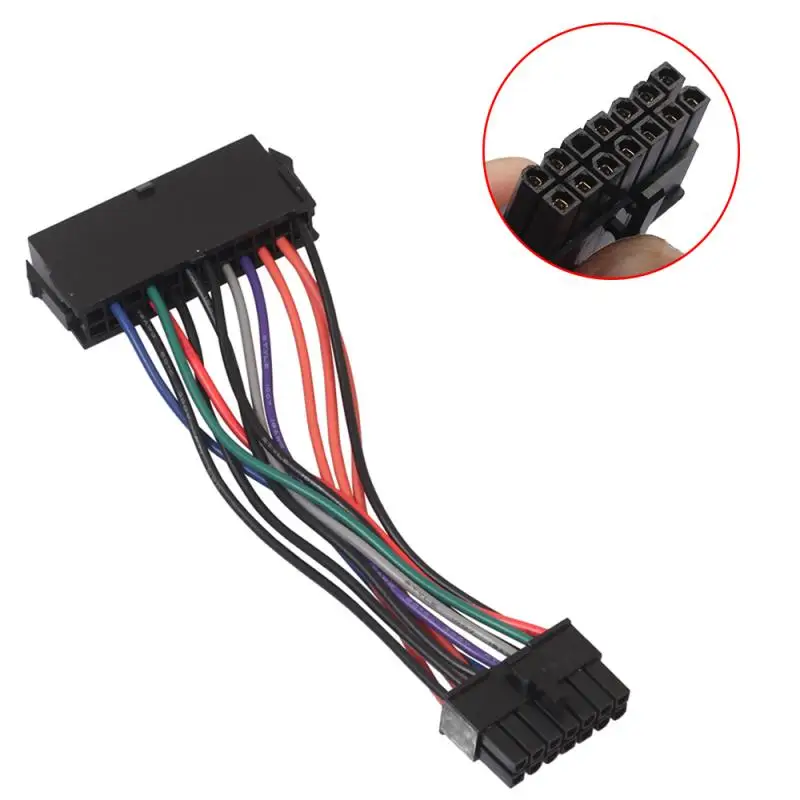 1 шт. 24Pin Mini 24 P мужской внутренняя Мощность адаптер конвертер для Acer Q87H3-AM Q87H3 блок