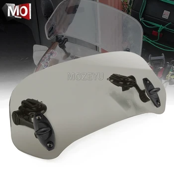 

Motorcycle Windshield Extension Spoiler Windscreen Air Deflector For Gilera Nexus 125 250 300 IE E3 Beverly 125/250/400