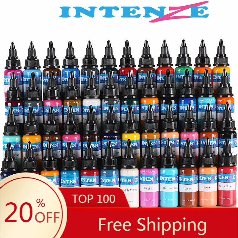 

High Quality 14pcs / Set Long Lasting Tattoo Ink Permanent Makeup Pigment For Tattoo Body Paint tinta