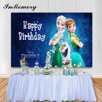 

InMemory Cartoon Princess Aisha 1st Birthday Photo Background Custom Name Birthday Party Backdrop for Photo Studio Booth Props