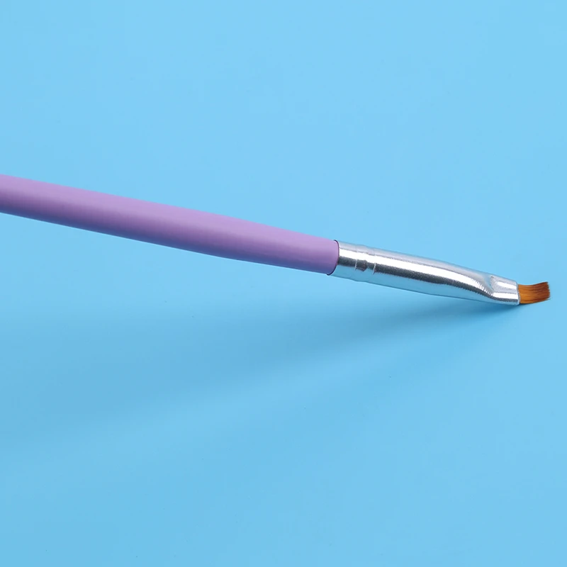 Светильник фиолетовые наклейки для ваших кисть для рисования, ручка, розовый с акриловыми ручками УФ Гель-лак для ногтей для удаления
