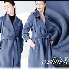 Двойная шерстяная кашемировая ткань метр 150 см пальто плащ шерстяная ткань зимнее пальто кашемировая ткань кашемировая ткань