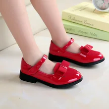 Fashion Casual Soft Leather Girls Baby Sandals Breathable Pure Color Simple Flat Non-Slip Outdoor Kids Leisure Childrens Sandals