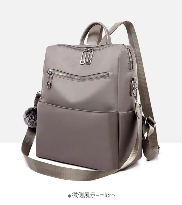 Cross Border for Amoy Supply of Goods Foreign Trade Export Processing Customizable New Style Oxford Cloth Backpack Manufacturers