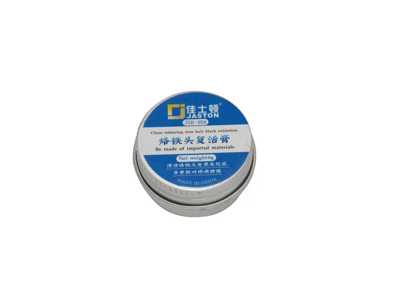 Electrical Soldering Iron Tip Black Oxidation Clean Paster Resurrection Plaster Refresher Solder Cream Non-stick Tin welding hood