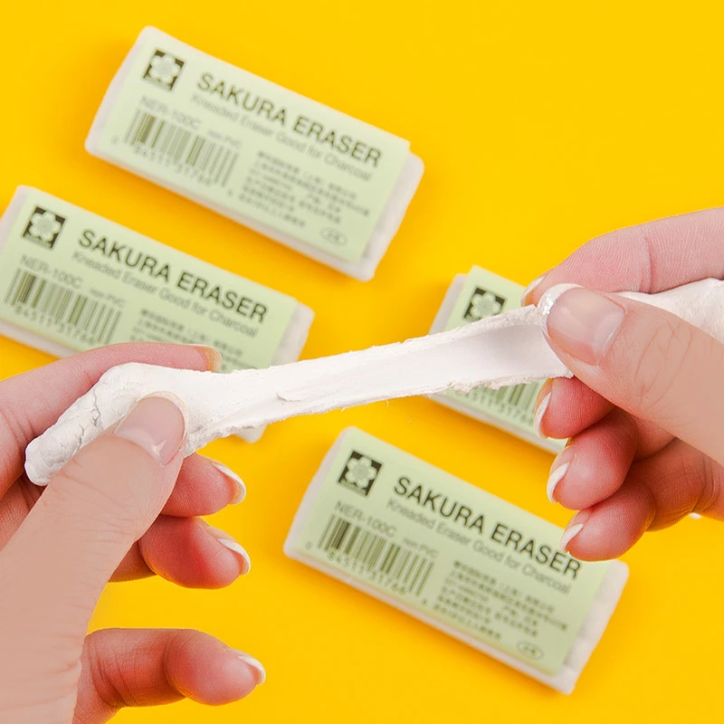 Japanese Sakura Plasticity Rubber Eraser Professional Drawing Sketch