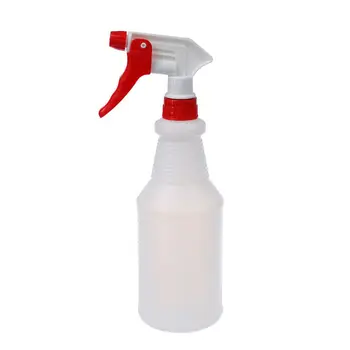 

500ml red white plastic plastic vehicle cleaning water spray bottle