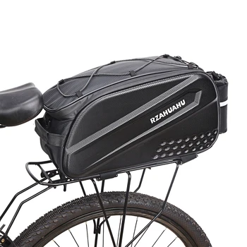 wasserdichte Fahrrad-Gepäckträgertasche-Sattelrackgepäck mit Getränkehalter für E-Bike-Radreisen 1
