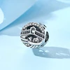 925 Sterling Silver Charms Beads Original Camera Suitcase Car Airplane Rose Gold Charm Fit Bracelets Necklaces DIY Jewelry Women 2