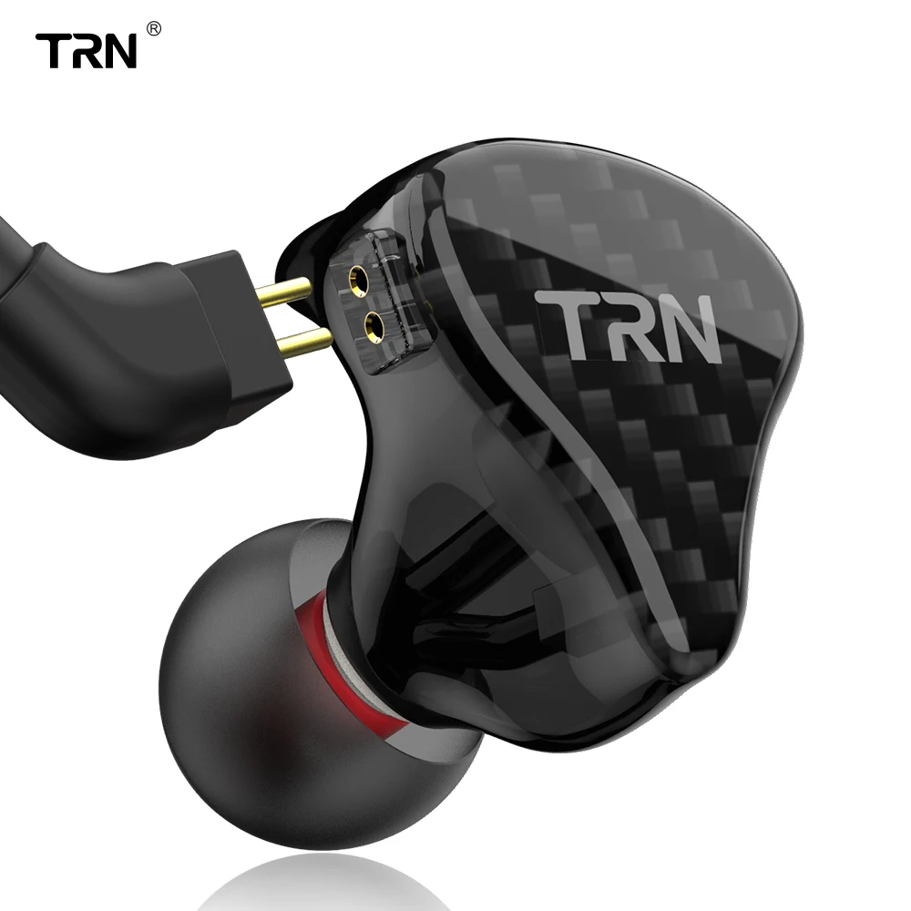 

TRN H2 In Ear Earphone Dynamic Drive Earphone Running Sports Headset Bass HIFI Earbud Detachable Detach 2Pin Cable X6 V80 V90 V3