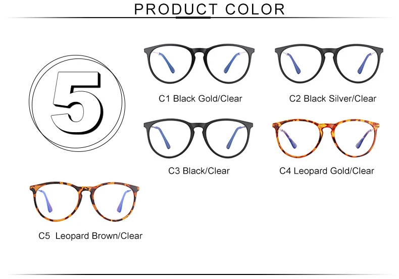 ROYAL GIRL Anti Blue Light Clear Cat Eye Spectacles Transparent Glasses Optical Frames TR Frame Reading Glasses Ss405